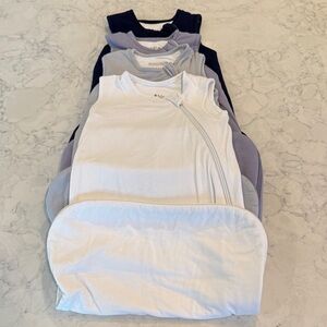 Kyte BABY Sleep Sacks S - White, Gray, Navy, Lavender